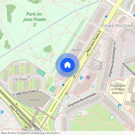 al. Jana Pawła II, Zaspa-Rozstaje, Gdańsk, pomorskie