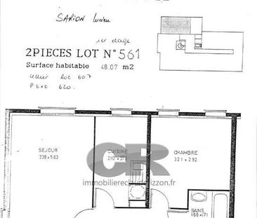 Location Appartement 2 pièces 48m² METZ 57000 - Photo 1