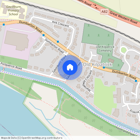 Flat 1/1, 3 Gavinburn Street, Old Kilpatrick, Glasgow