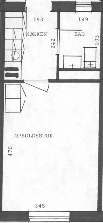 1-værelses studiebolig - Photo 3