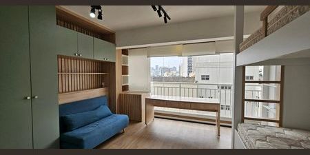 Studio para alugar com 27m², 1 quarto e sem vaga - Foto 3