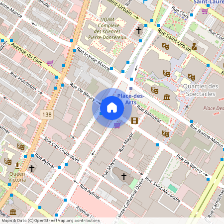 Rue de Bleury, Quartier des Spectacles, Montreal