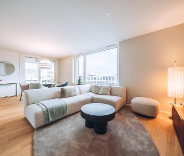 Möblierte 3.5-Zimmerwohnung mit Weitsicht, zentral in Neuhausen - Foto 2