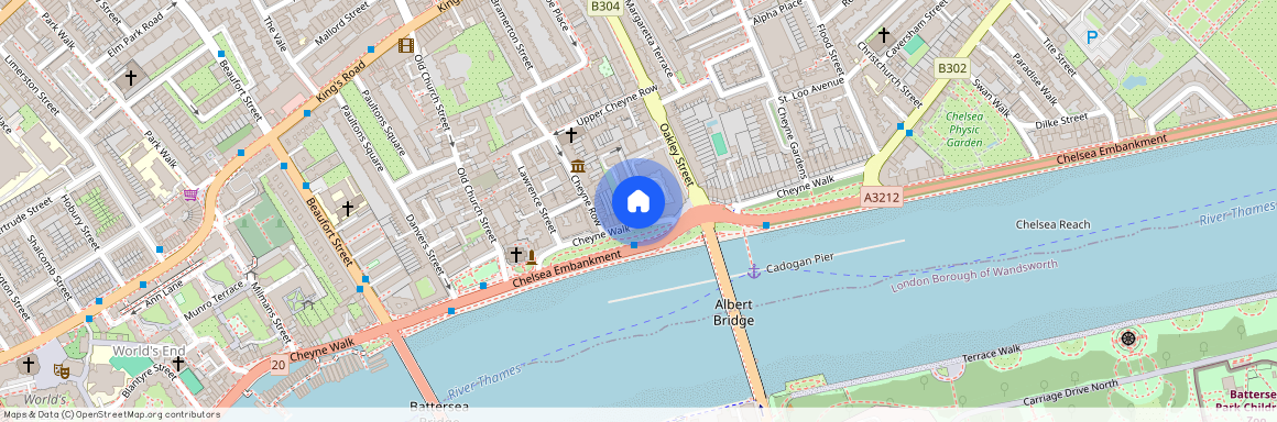 Cheyne Walk, London, SW3