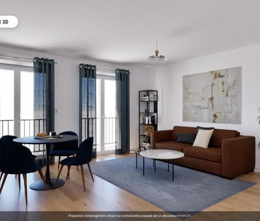 location Appartement T1 DE 39.45m² À COURBEVOIE - Photo 1