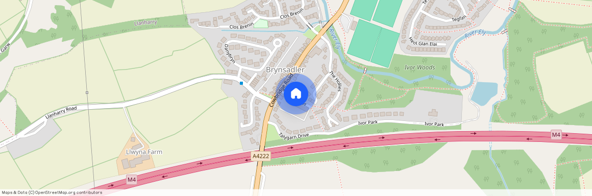 High Street, CF7, Pont Y Clun