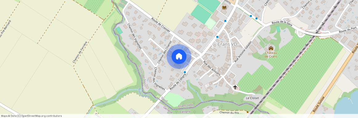 Route de Céligny 2C, 1299 Crans-près-Céligny