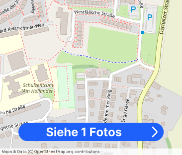 rollstuhlgerechte 2 Raum Wohnung mit Terrasse - Foto 1