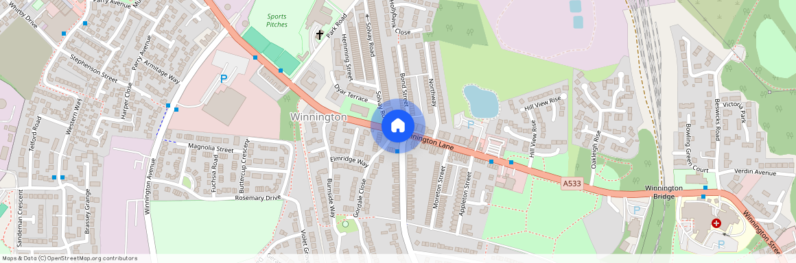 Fuchsia Road, Winnington, CW8