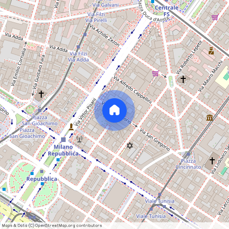 Via San Gregorio 53, Milano (MI), Centrale, Repubblica