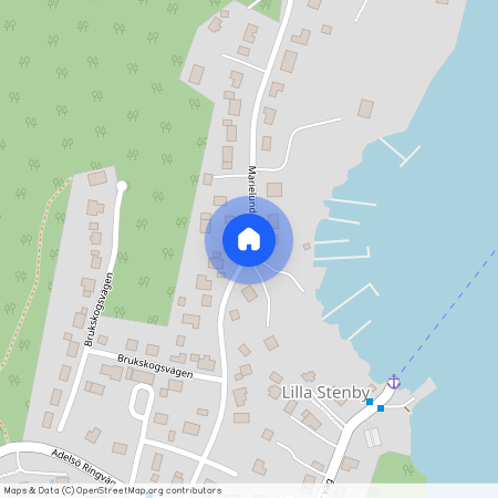 Marielundsvägen, Adelsö