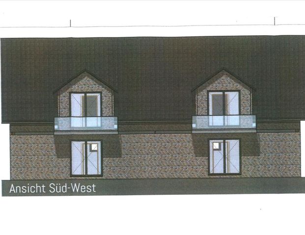 ERSTBEZUG - Hochmoderne Eigentumswohnung im Obergeschoß in Bunde - Foto 1