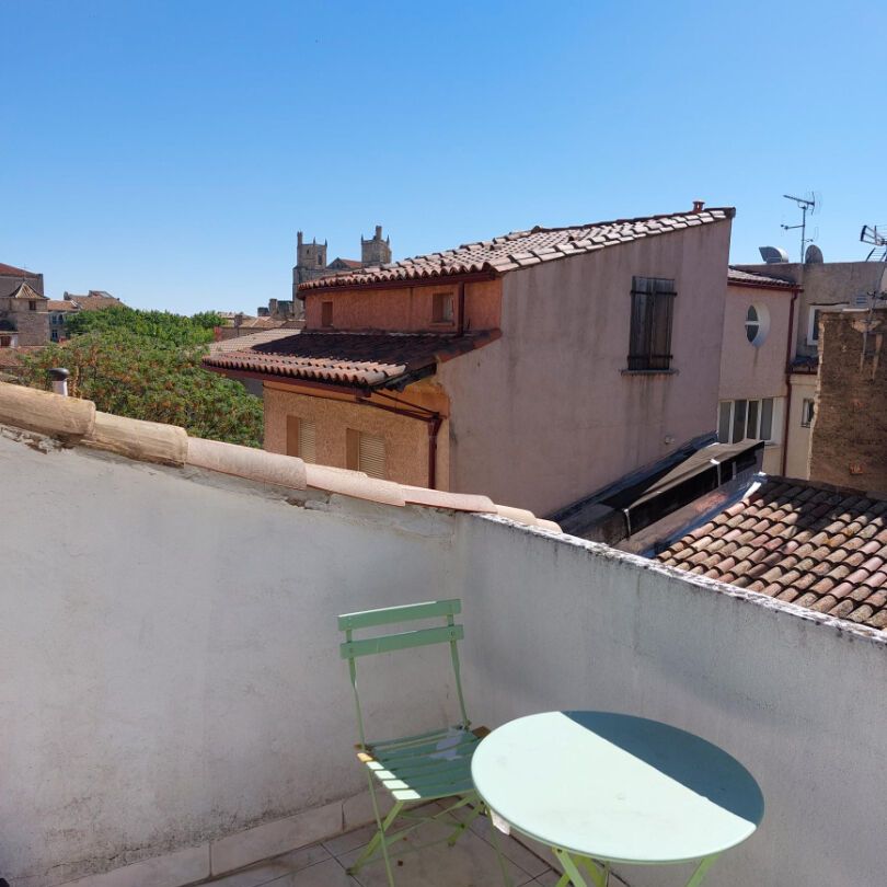 A LOUER T1 MEUBLE AVEC TERRASSE NARBONNE - Photo 1