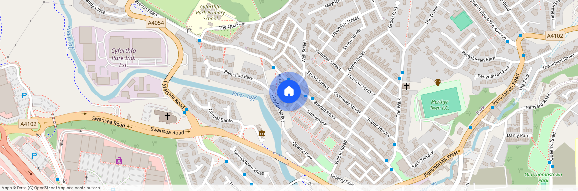 Brychan Place, Merthyr Tydfil, CF47