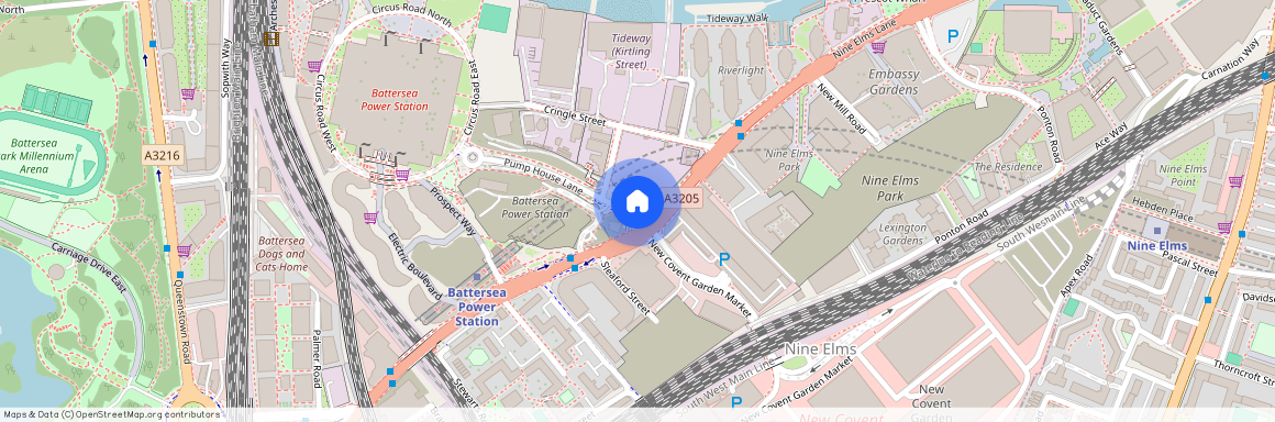 2 bedroom, 2 bathroom to rent in Nine Elms, London P.W £1235