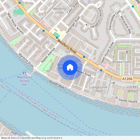 Burrells Wharf Square, Canary Wharf, E14