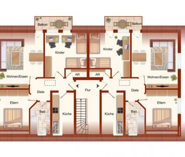 Gepflegte 3-Zimmerwohnung (OG li) mit Balkon in ruhiger Lage! - Photo 3