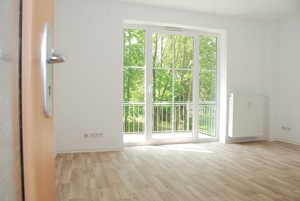 Helle 3-Raum-Wohnung mit Balkon - Foto 1