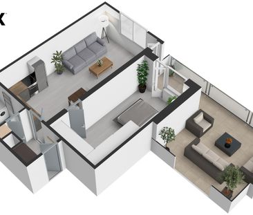 Pronájem bytu 2+kk v osobním vlastnictví 52 m², Kolín - Photo 4