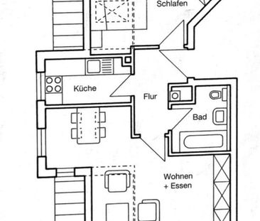 ERSTBEZUG: STILVOLLE 2-RAUM DG WOHNUNG MIT BALKON & TG - Photo 1
