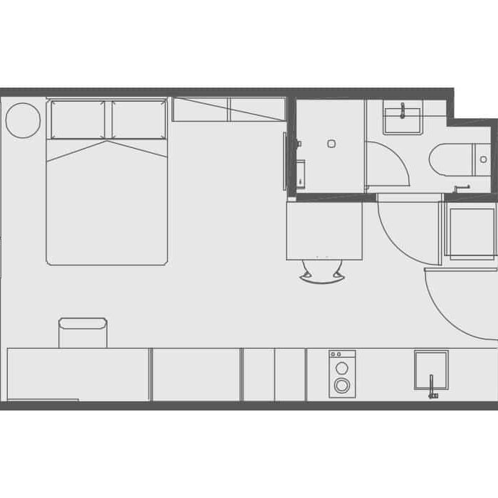Premium Studio Apartment - Photo 1