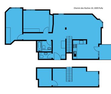 Appartement chaleureux avec mezzanine - Photo 6