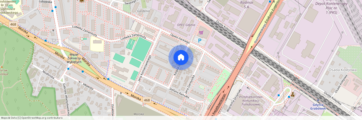 Geskiego Kacpra, Leszczynki, Gdynia, pomorskie