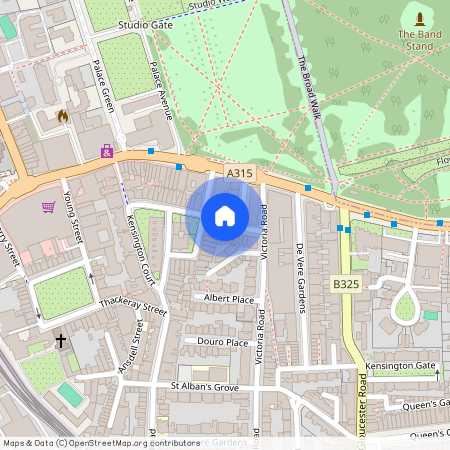 Prince of Wales Terrace, Kensington, London, W8