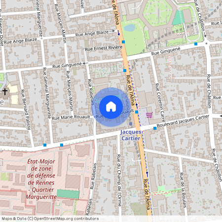 17 Rue Marie Rouault, 35000 Rennes, France