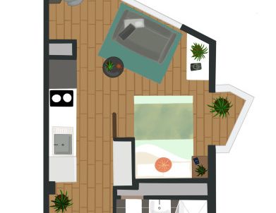 Comfy Premium Mid-Century Modern - Photo 1