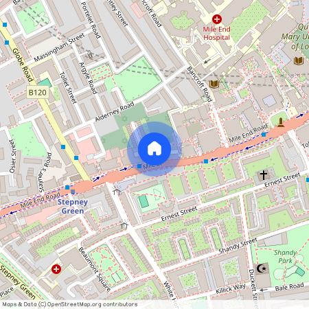 Mile End Road, Mile End, E1