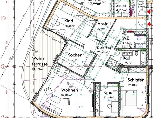 1. Reihe Elb- und Domblick, 4R, Neubau, Design EBK, Tiefgarage - Photo 1