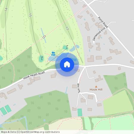 Hook Heath, Woking, Surrey, GU22