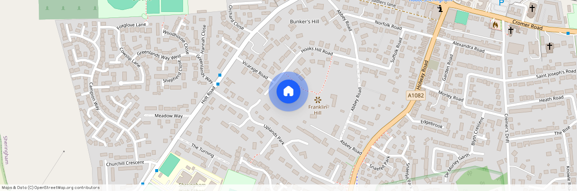 Hooks Hill, Sheringham, Norfolk