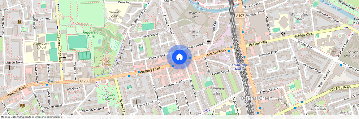 437 Hackney Rd, E2 8PP, London