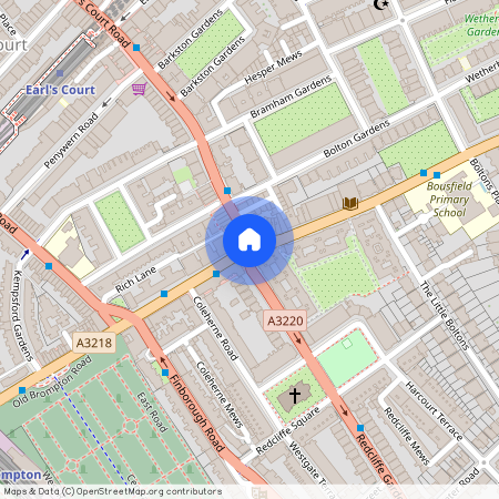 Redcliffe Gardens, Earls Court, Londo...