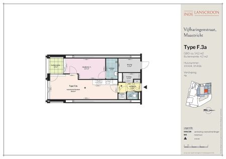 Appartement Vijfharingenstraat 15-E6, Maastricht - À Louer - Photo 5