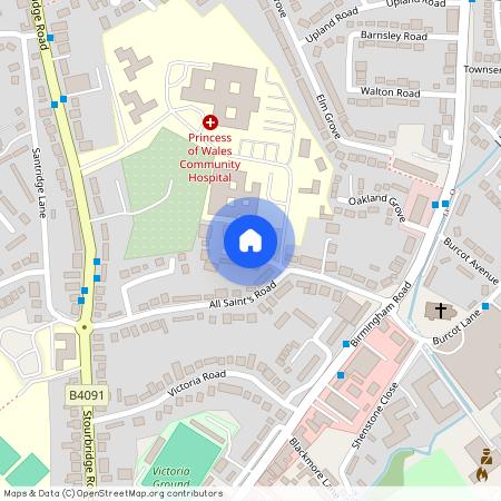 All Saints Place, Bromsgrove, Worcestershire, B61