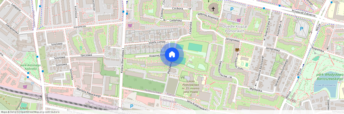 ul. Pszczelna, Niebuszewo, Północ, Szczecin, zachodniopomorskie