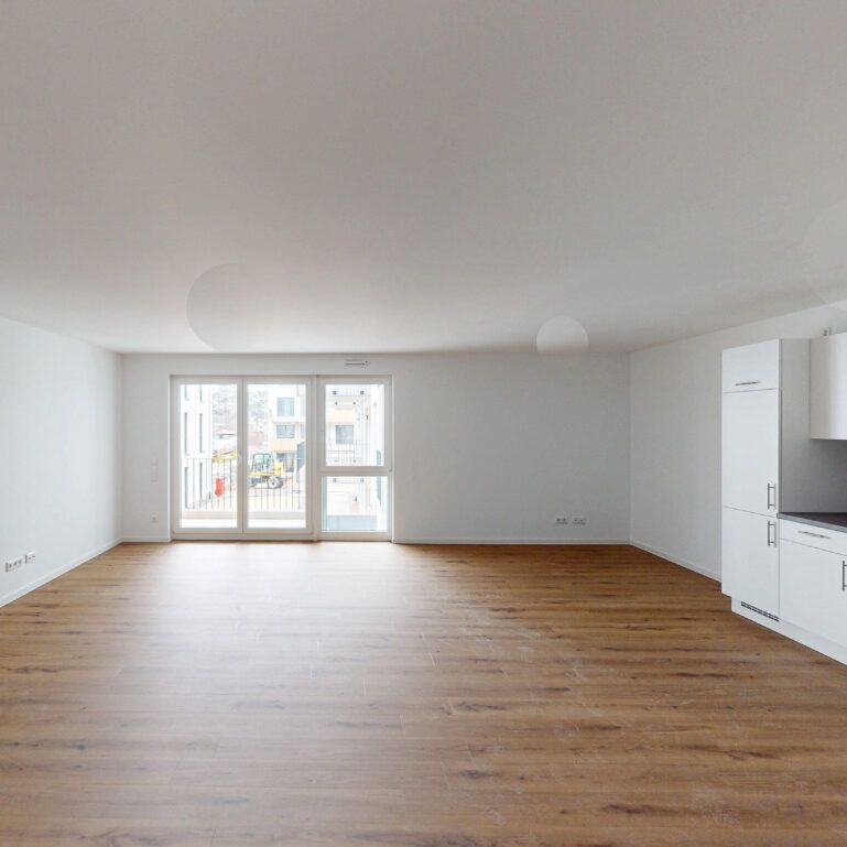 Loftcharakter auf 2-Zimmern! Neubauwohnung mit EBK und Balkon/Terrasse - Photo 1