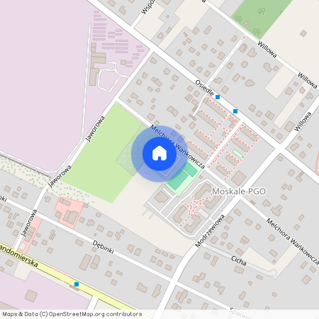 ul. Melchiora Wańkowicza, Nisko, Nisko, niżański, podkarpackie