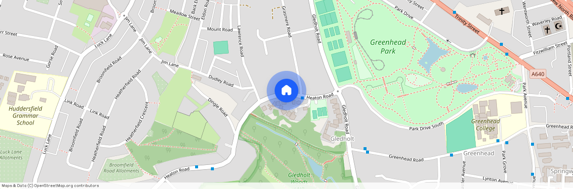 Heaton Road, Gledholt, Huddersfield, West Yorkshire, HD1