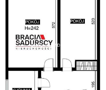 Mieszkanie małopolskie Kraków powierzchnia 49.78 m² C206-WM-28989 - Zdjęcie 1