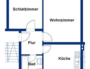 Dein Rückzugsort in der City: 2 Zimmer plus Loggia - Foto 1