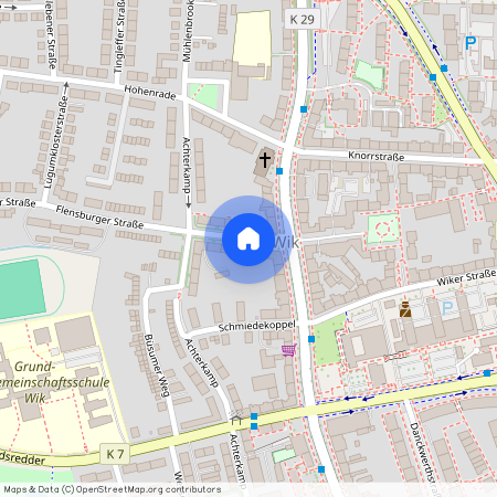 Flensburger Str. 3, 24106 Kiel OT Wik