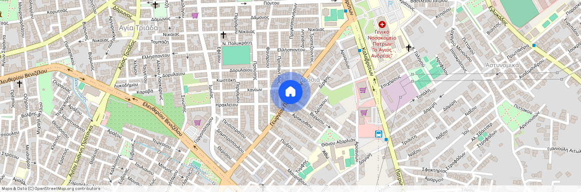 Λεωφ. Γεωρ. Παπανδρέου 91, Πάτρα 262 26, Ελλάδα (26226)