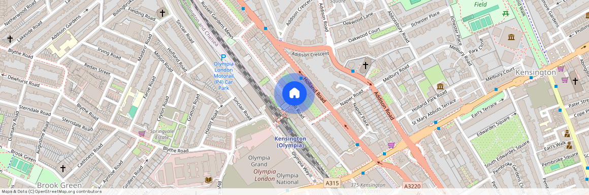 Russell Road, Kensington, W14