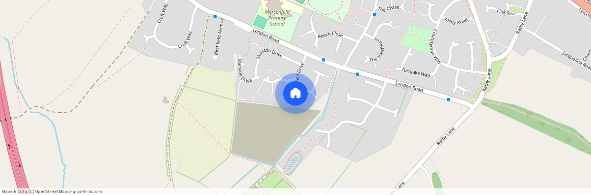 Doctor Wright Close, Markfield, Leicestershire