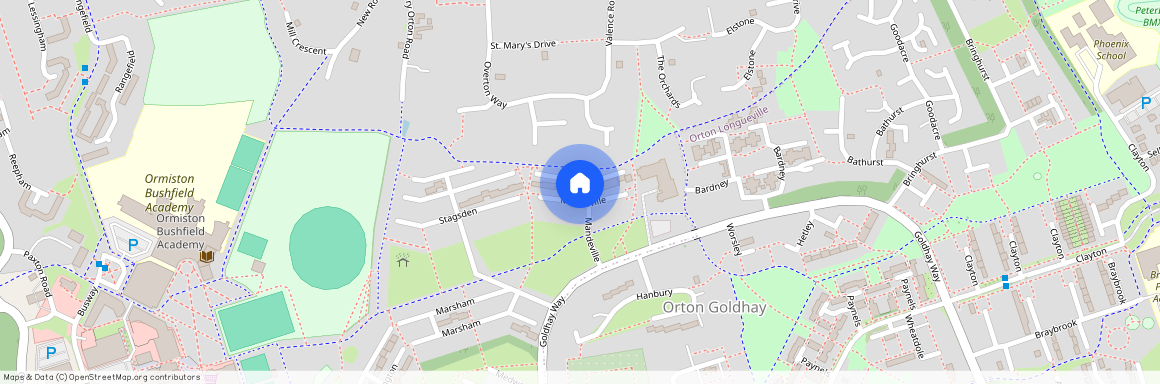 Rm, Mandeville, Orton Goldhay, P, PE2