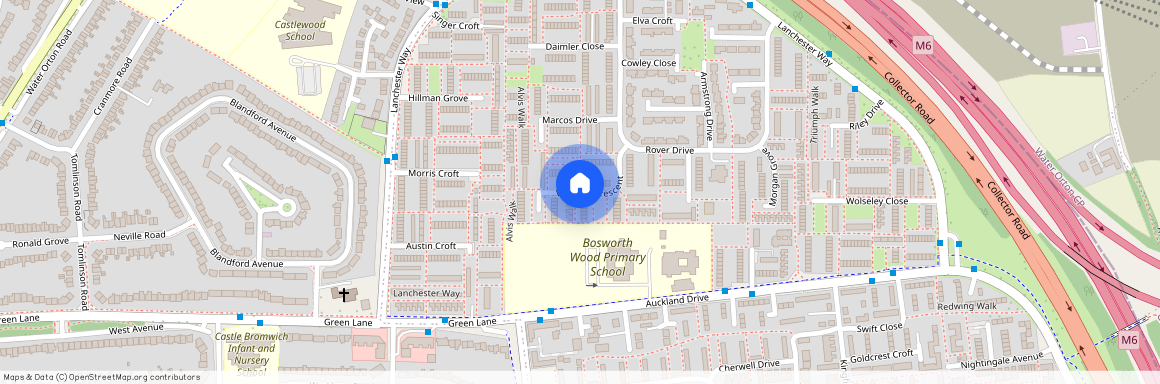 Vauxhall Crescent, Birmingham B36